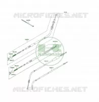 CABLES pour Kawasaki KLF300 1996
