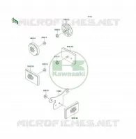 CATADIOPTRES pour Kawasaki KLF300 1996