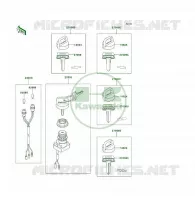 CONTACTEUR pour Kawasaki KLF300 1996