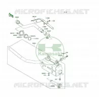 &Eacute;CHAPPEMENT pour Kawasaki KLF300 1996