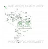 FEUX ARRI&Egrave;RE(S) pour Kawasaki KLF300 1996
