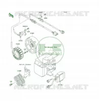 G&Eacute;N&Eacute;RATEUR pour Kawasaki KLF300 1996