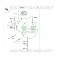 PIECE EN OPTION(COMPTEUR) pour Kawasaki KLF300 1996
