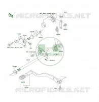 SELECTEUR pour Kawasaki KLF300 1996