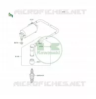 SYSTEME D&acute;ALLUMAGE pour Kawasaki KLF300 1996