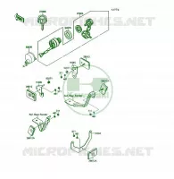 CONTACTEUR pour Kawasaki KSF250 1991