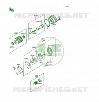 POMPE A HUILE pour Kawasaki KSF250 1991