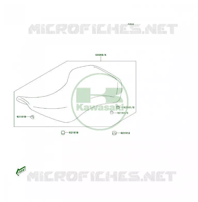 SELLE Kawasaki QUAD 400 2004 KFX400  KSF400-A2