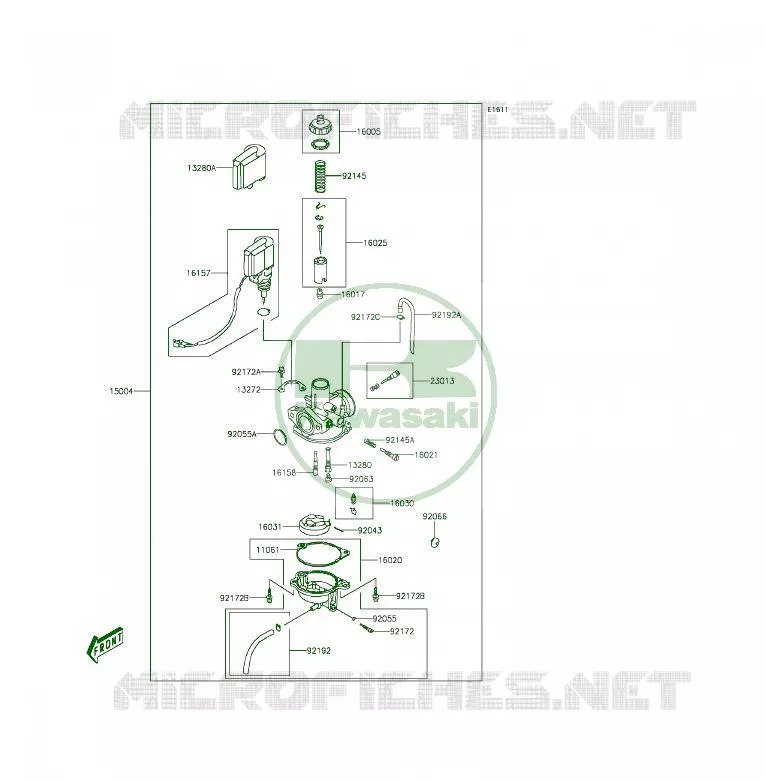 CARBURATEUR Kawasaki QUAD 50 2013 KFX50  KSF50BDF