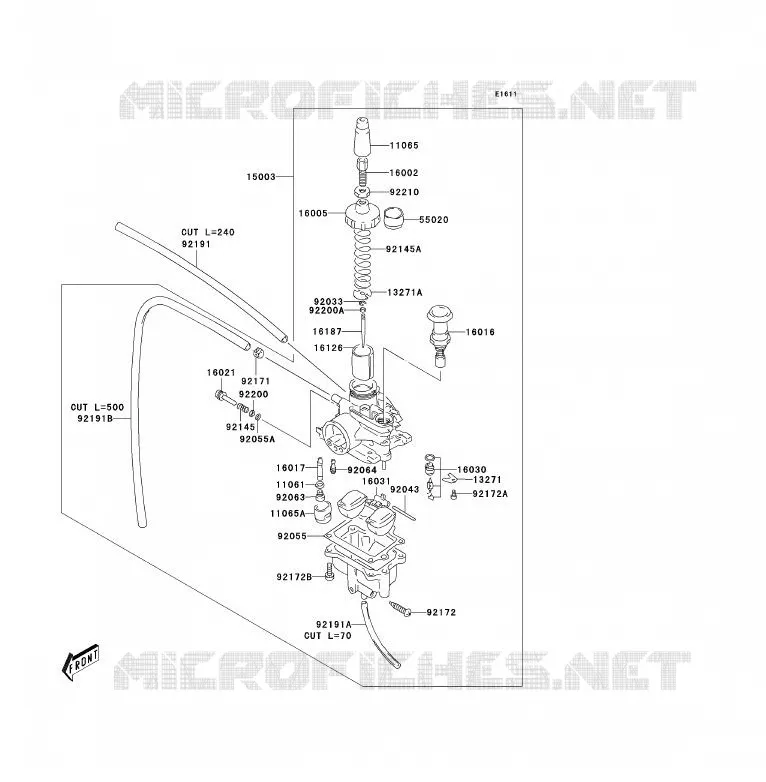 CARBURATEUR Kawasaki QUAD 80 2003 KFX80  KSF80-A1