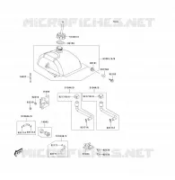 RESERVOIR CARBURANT pour Kawasaki KFX90 2007