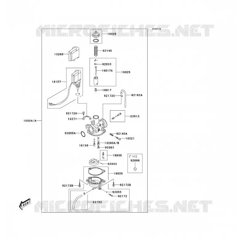 CARBURATEUR Kawasaki QUAD 90 2008 KFX90  KSF90A8F