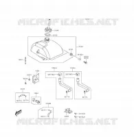 RESERVOIR CARBURANT pour Kawasaki KFX90 2016