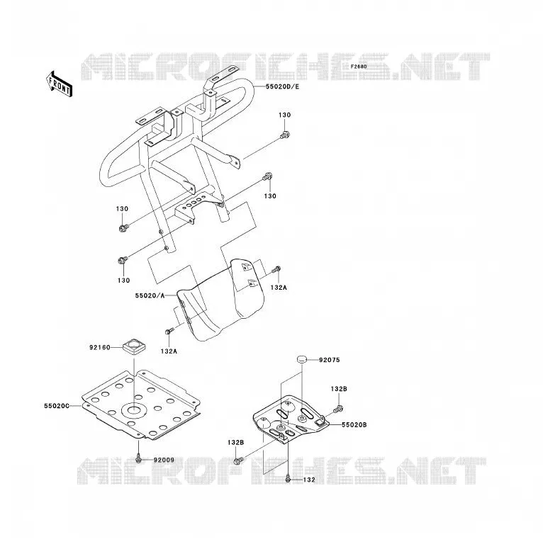 PROTECTION(S) Kawasaki QUAD 360 2003 KVF360 4X4  KVF360-A1