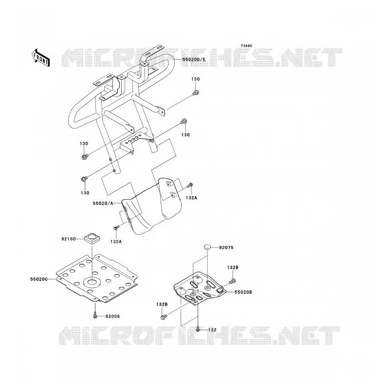 PROTECTION(S) Kawasaki QUAD 360 2003 KVF360 4X4  KVF360-A1