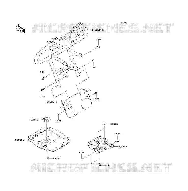 PROTECTION(S) Kawasaki QUAD 360 2005 KVF360 4X4  KVF360-A3