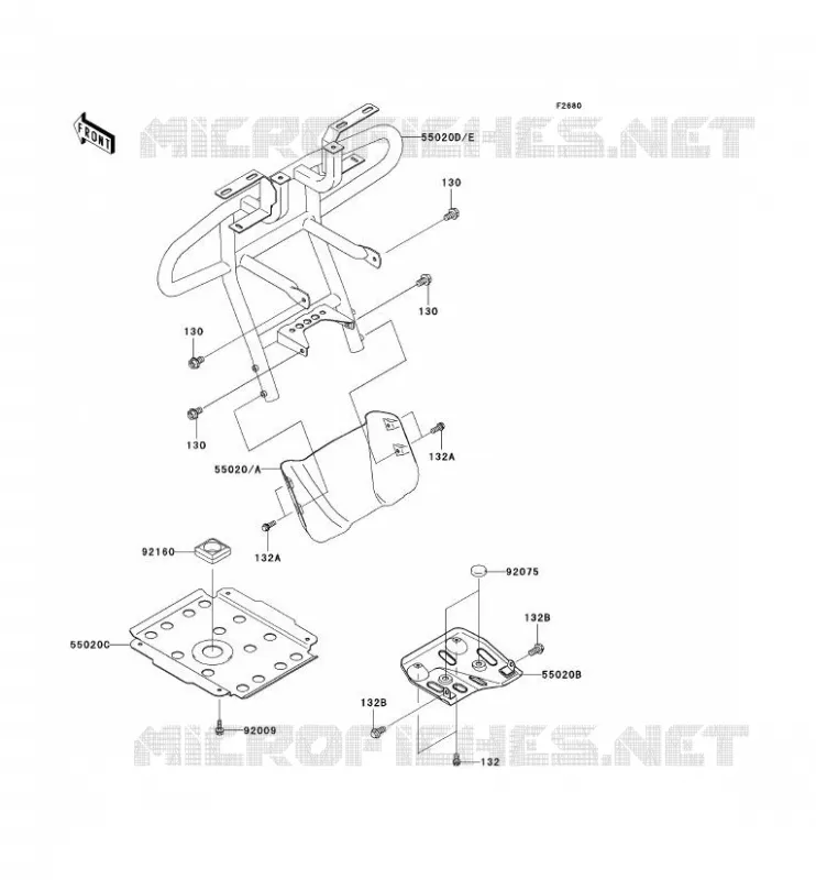 PROTECTION(S) Kawasaki QUAD 360 2003 KVF360  KVF360-B1