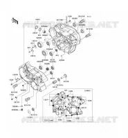 CARTER MOTEUR(S) pour Kawasaki KVF360 2008
