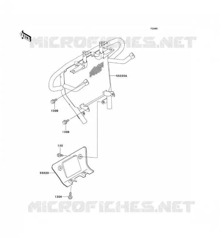 PROTECTION(S) Kawasaki QUAD 400 2002 KVF400 4X4  KVF400-C4