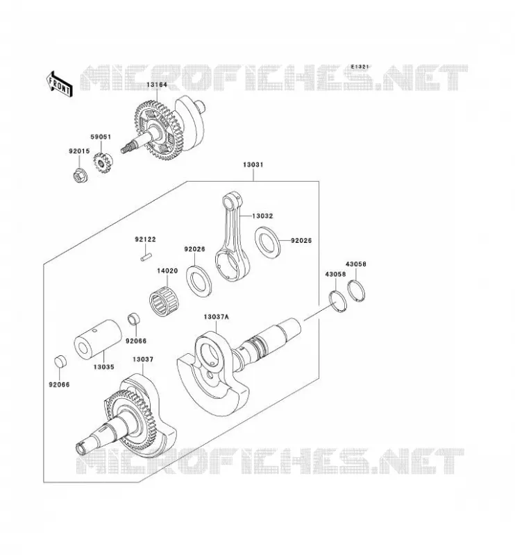 VILEBREQUIN Kawasaki QUAD 400 2002 KVF400  KVF400-D4