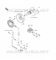 G&Eacute;N&Eacute;RATEUR pour Kawasaki KVF700 4X4 2006