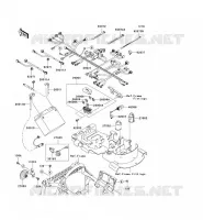 CHASSIS EQUIPMENT ELECTRIQUE pour Kawasaki KVF750 4X4 2005