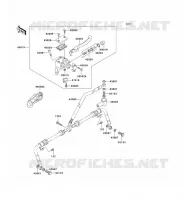 MAITRE CYLINDRE AV pour Kawasaki KVF750 4X4 2005