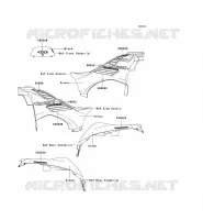 STICKER(VERT)(EU,UK) pour Kawasaki KVF750 4X4 2005