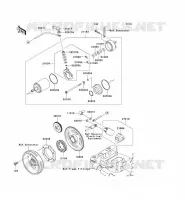 D&Eacute;MARREUR pour Kawasaki KVF750 4X4I 2006