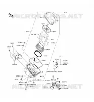 FILTRE A AIR pour Kawasaki KVF750 4X4I 2006