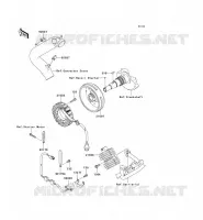 G&Eacute;N&Eacute;RATEUR pour Kawasaki KVF750 4X4I 2006