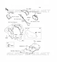 LABEL pour Kawasaki KVF750 4X4I 2006