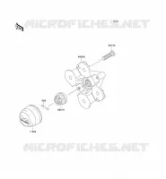 MOYEU AVANT pour Kawasaki KVF750 4X4I 2006