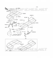 PORTE BAGAGE (S) pour Kawasaki KVF750 4X4I 2006