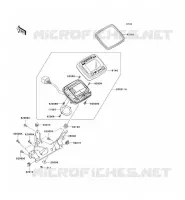 COMPTEURS pour Kawasaki KVF750 4X4I 2006