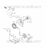 G&Eacute;N&Eacute;RATEUR pour Kawasaki KVF750 4X4I 2006