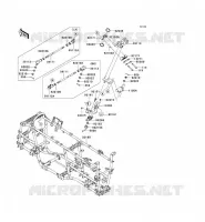 CH&Acirc;SSIS pour Kawasaki KVF750 4X4I 2005