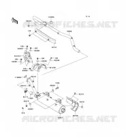 &Eacute;CHAPPEMENT pour Kawasaki KVF750 4X4I 2005
