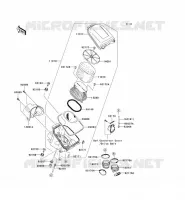 FILTRE A AIR pour Kawasaki KVF750 4X4I 2005