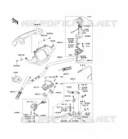 GUIDON pour Kawasaki KVF750 4X4I 2005