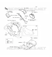 LABEL pour Kawasaki KVF750 4X4I 2005