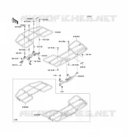PORTE BAGAGE (S) pour Kawasaki KVF750 4X4I 2005