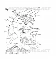 CHASSIS EQUIPMENT ELECTRIQUE pour Kawasaki KVF750 4X4I 2006