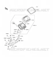 COMPTEURS pour Kawasaki KVF750 4X4I 2006