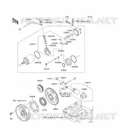 D&Eacute;MARREUR pour Kawasaki KVF750 4X4I 2006