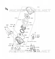 FILTRE A AIR pour Kawasaki KVF750 4X4I 2006