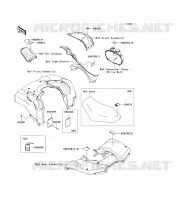 LABEL pour Kawasaki KVF750 4X4I 2006