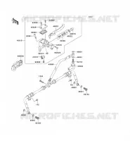 MAITRE CYLINDRE AV pour Kawasaki KVF750 4X4I 2006