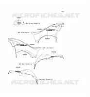 STICKER pour Kawasaki KVF750 4X4I 2006