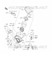 FILTRE A AIR pour Kawasaki KVF750 4X4 2008